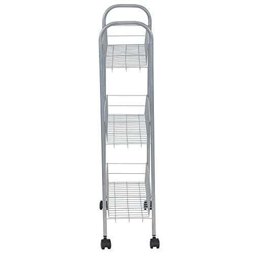 Household Essentials Slim Storage Cart, 3 Shelf Storage Cart - Image 5