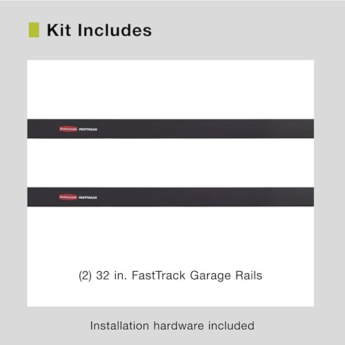 Rubbermaid Fasttrack Wall Mounted Storage and Organization - Image 3