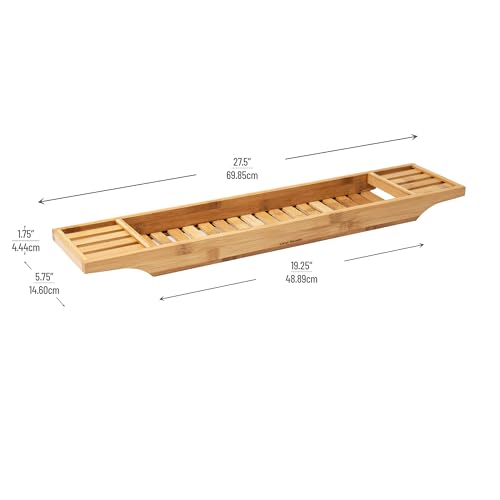 Mind Reader Bathtub Tray, Shower Organizer - Image 4