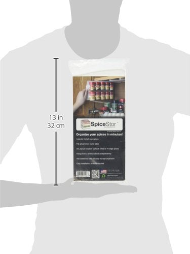 Organizer Spice Rack 20 Clip 10"D x 5"H - Image 4