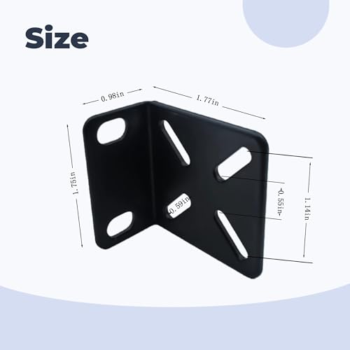 Rack Mount Kit for 17.3 inch Switches, Adjustable Rack Ears - Image 3