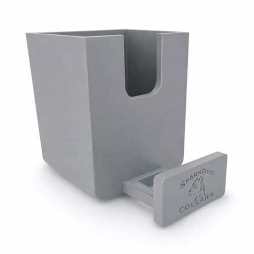SparkDog GrabNGo E-Collar Dock, Fits Large RuffLand (Stone - Image 2