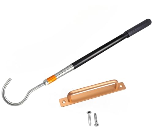 Attic Ladder Pull Down System Kit,Telescopic Pull Rod Pole - Image 2