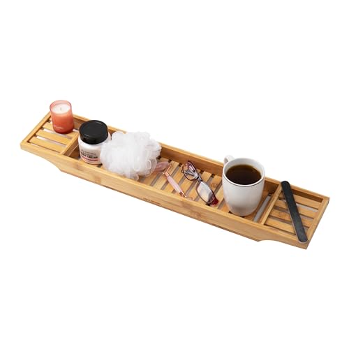 Mind Reader Bathtub Tray, Shower Organizer - Image 7