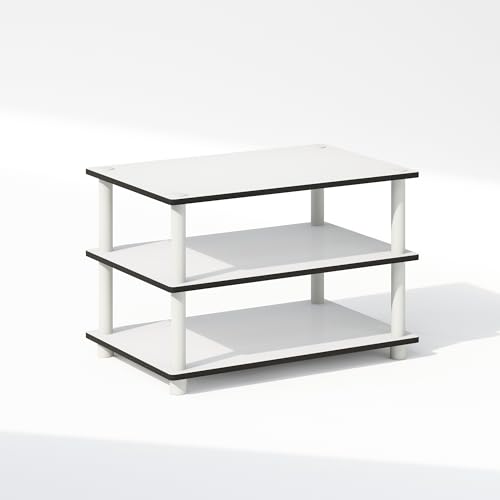 Furinno JUST Toolless Printer Stand with Storage, 3-Tier - Image 5