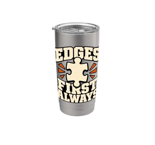 Jigsaw Puzzle Edges First Always Puzzle Lover Pieces Funny - Image 2