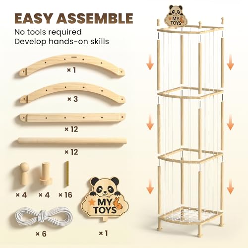 Stuffed Animal Storage Organizer, Wooden Toy Storage | All Products - Image 6