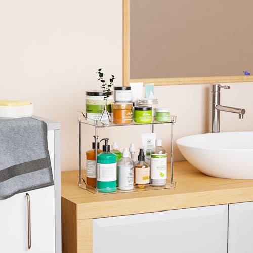 Yieach Clear Acrylic Bathroom Counter Organizers - Image 6