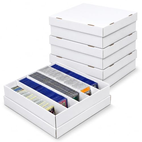 3 Pack Trading Card Storage Box - 5 Rows Graded Card Case - Image 2