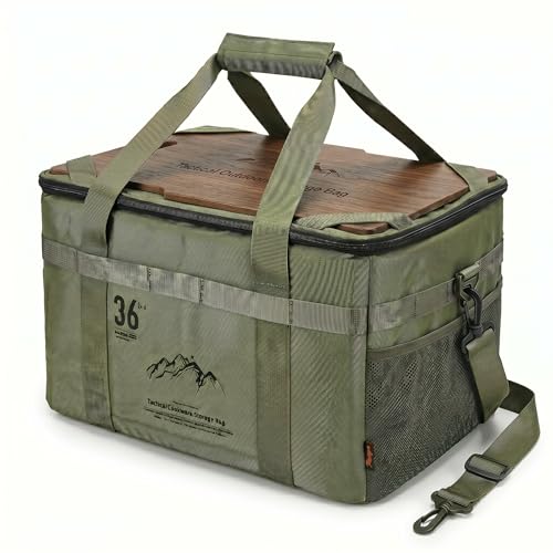 36L Tactical Camping Storage Bag with Cutting Board - Image 2
