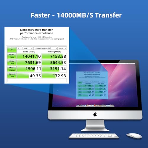 pcie4.0 x16 to m.2 m-Key nvme x 4 ssd Expansion Card - Image 3