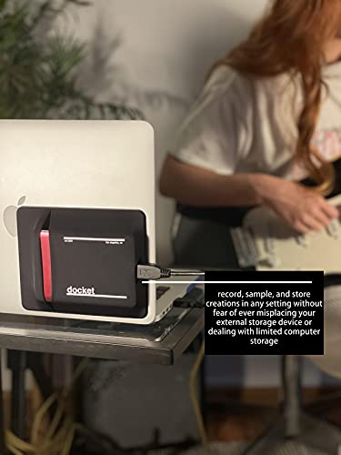 External Hard Drive Holder for Laptop - Closed Pocket Design - Image 5