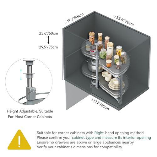 YITAHOME 32" Blind Corner Pull-Out Organizer - Image 3