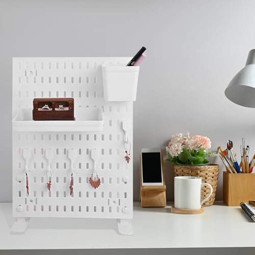 Desk Pegboard Combination Kit,Desk Organizer for Home Office - Image 6