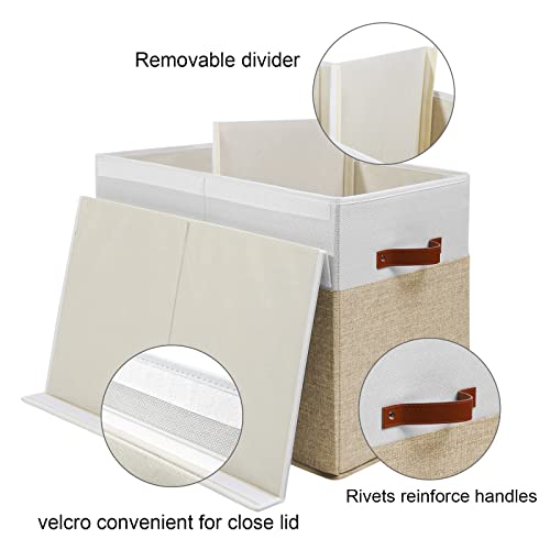 Large Toy Storage Box with Lid, Toy Chest Bin Boxes Basket - Image 6