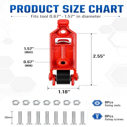 Heavy Duty Metal Rubber Shovel Mount Kit, Shockproof - Image 3