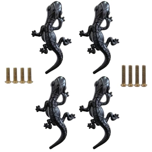Creative Gecko Knob 4Pcs, Animal Drawer Pulls Furniture Hardware - Image 2