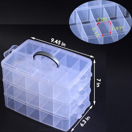Washi Tape Box Organizer Storage,Divider Closet Container - Image 4