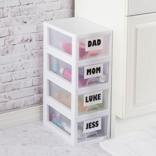 Sterilite Stacking Drawer Storage Organizer for Clothes, 6 Quart - Image 7