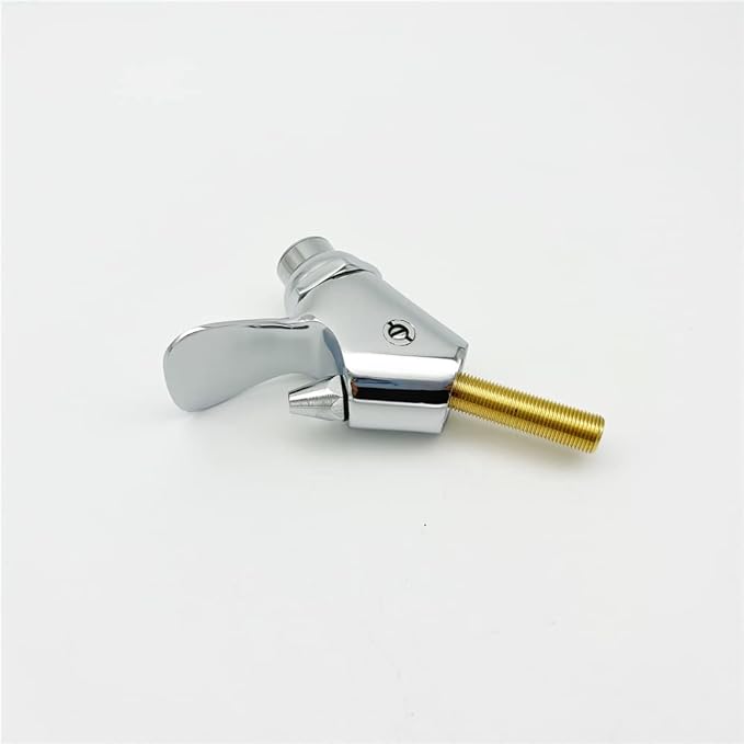 Outdoor Drinking Fountain Bubbler - Freeze Proof, Camping Faucet for 1/4 inch Tubes, Chrome finish