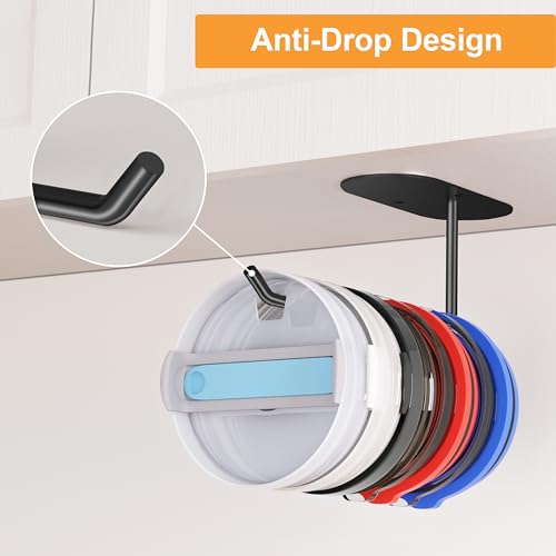 2 Pack Tumbler Lid Organizer, Space Saving Cup Lid Organizer - Image 5