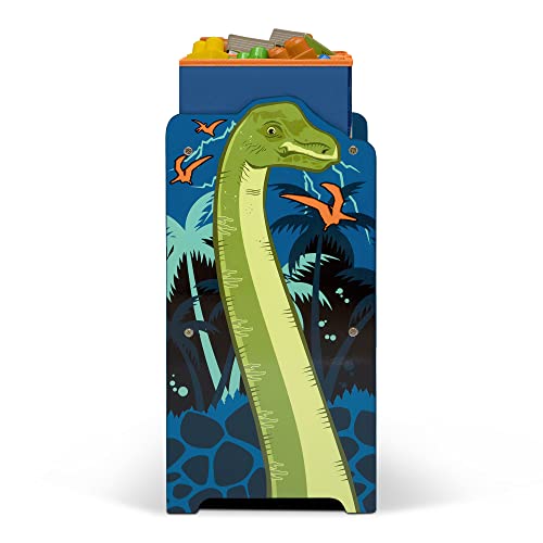 Delta Children Dinosaur Design & Store 6 Bin Toy Storage - Image 6