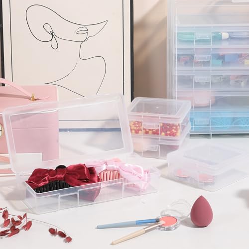 Plastic Storage Box Storage Boxes & Organizers (6 Medium+ 6 - Image 7