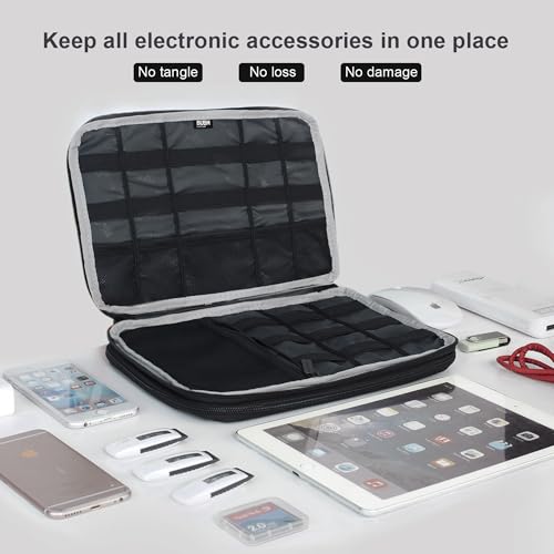BUBM Double Layer Electronics Organizer/Travel Gadget Bag - Image 7