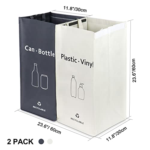 JIALAI HOME Recycling Bin, Separate Large Recycle Bins - Image 4