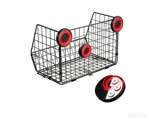 Heavy Duty Magnetic Storage Basket,Solid Metal Magnet - Image 8