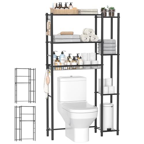 Over The Toilet Storage Shelf - Bathroom Organizer Rack - Image 2