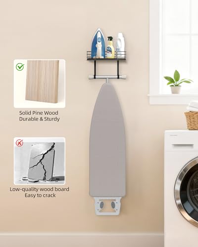 THYGIFTREE Ironing Board Hanger Wall Mount, Iron Board - Image 5