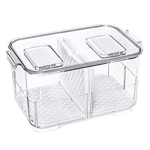 SANNO Fridge Food Storage Containers Produce Saver FreshWorks - Image 2