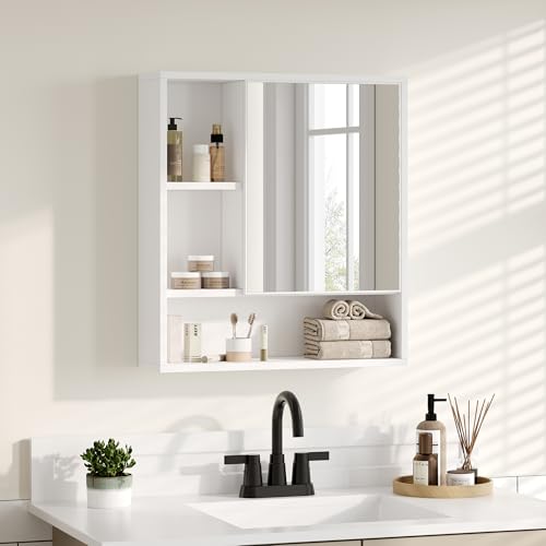 ChooChoo Bathroom Wall Mirror Cabinet, Medicine Cabinet - Image 2