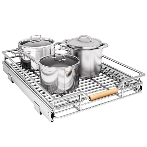 Pull out Cabinet Organizer, 15"W X 21"D, Heavy Duty | Pull Out Organiz - Image 2