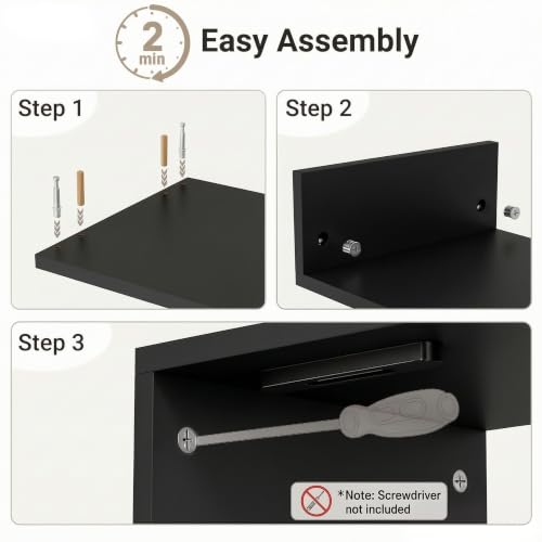 1home Monitor Stand Riser, 16.7 Inch Wood Monitor Riser - Image 7