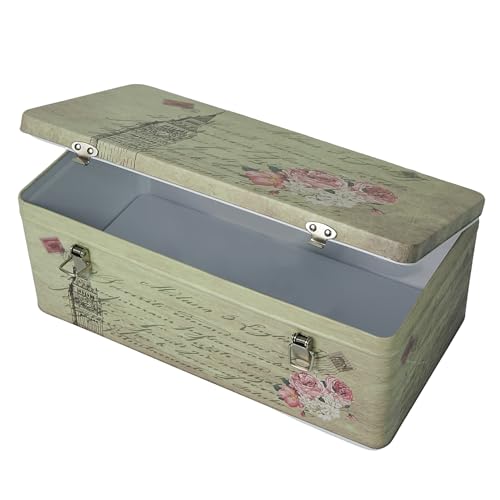 DreamsEden Metal Seed Organizer Storage Box - Rustic - Image 2