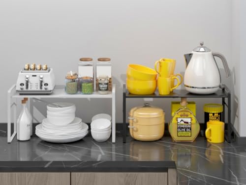 Expandable Cabinet Shelf Organizer Riser for Kitchen Pantry Under - Image 6