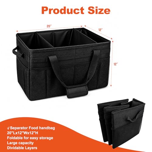 Camping Storage Bag with Customizable Compartments 20"L x - Image 4