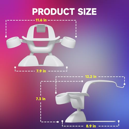 VR Stand, All-in-One Display Holder VR Headset & Controller Stand - Image 5