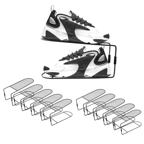 CiBiZi Shoe Slots Organizer 10Pack Metal Shoe Stackers for a Pair - Image 2