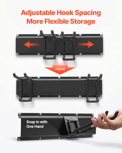 VEVOR Garage Tool Organizer 49.5 Inch 600 lbs Wall Mount Garden - Image 6