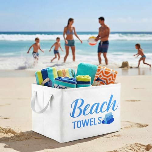 Yungyan Pool Towel Storage Basket Holder Organizer Bin - Image 7
