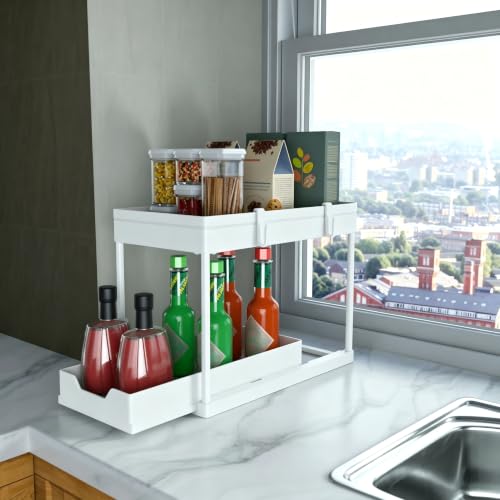 DEKAVA Cabinet, 2 Pack Under Sink Organizer - Image 7
