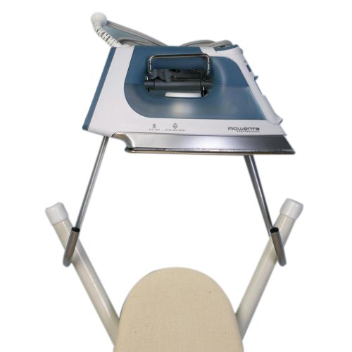 Household Essentials Over-The-Door Ironing Board Holder, Silver - Image 6