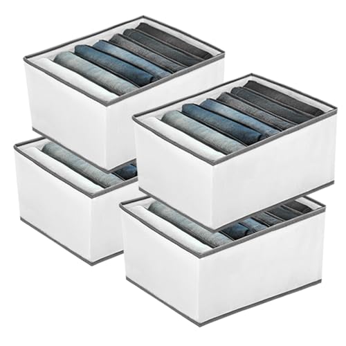 4 Pack 7-Grid Closet Organizers and Storage Bins with Dividers - Image 2