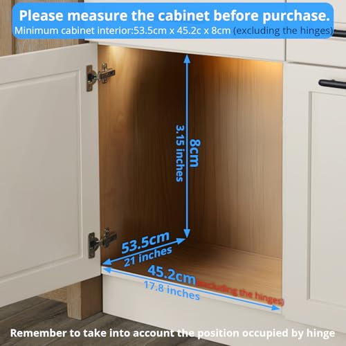 Pull Out Cabinet Organizer,17.8” Slide Out Kitchen O | All Products - Image 3