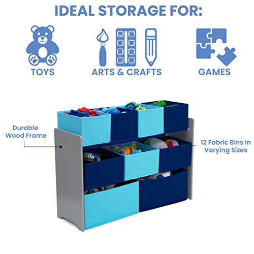 Delta Children Deluxe Multi-Bin Toy Organizer with Storage - Image 5