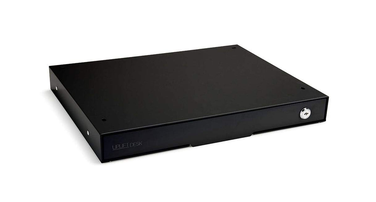 Slim Under Desk Storage Drawer (Black) by UPLIFT Desk - Image 1