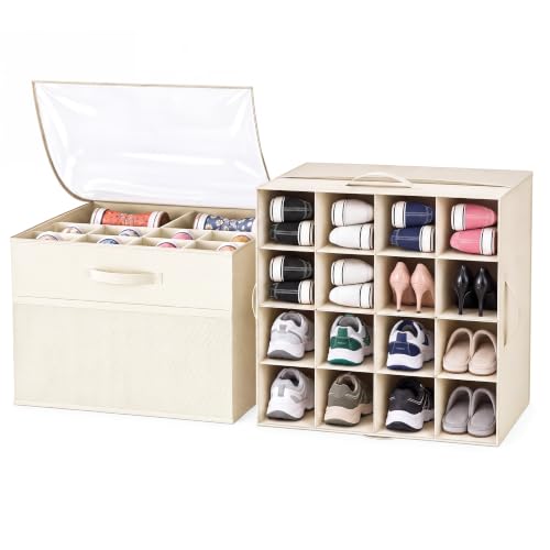 Shoe Organizer for Closet, Foldable Shoe Storage | Home Organization - Image 2